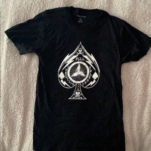 Adam Levine black fitted tee